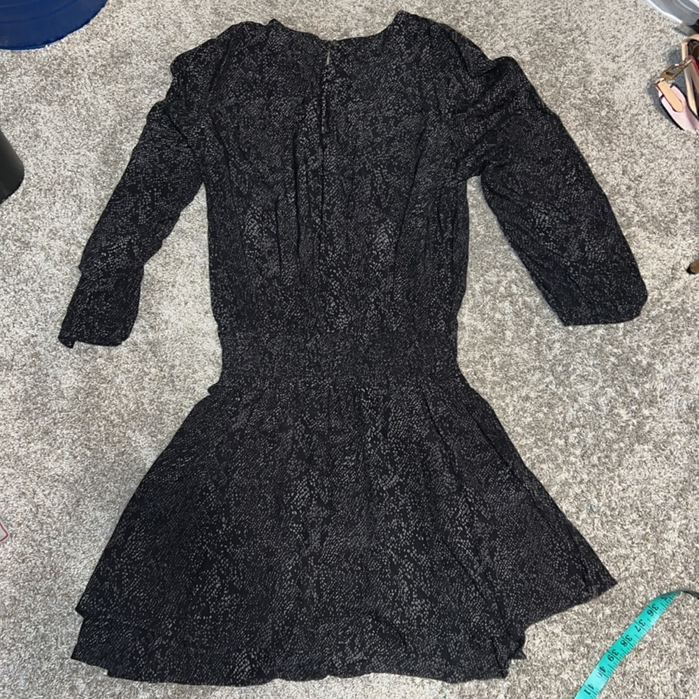 NWOT Rails Inez Crew Pullover Snake Print Dress Size Medium - Picture 5 of 12